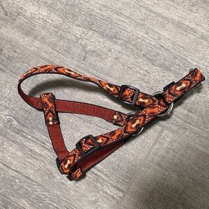Lupine Pet Adjustabke Red and Orange Dog Harness